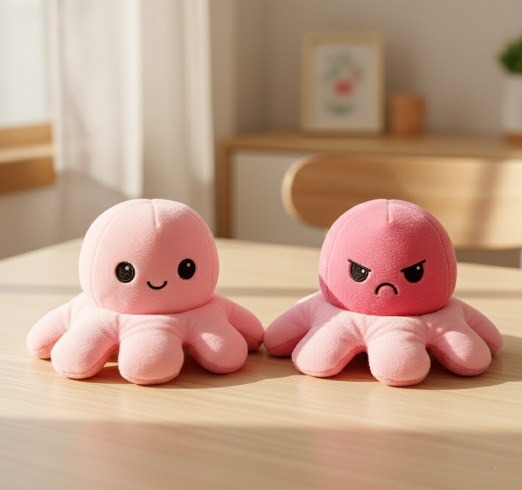 Oboustranná plyšová chobotnice - Obrázek 4